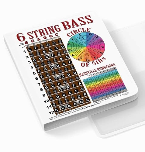 Nashville Number System Bass Chart