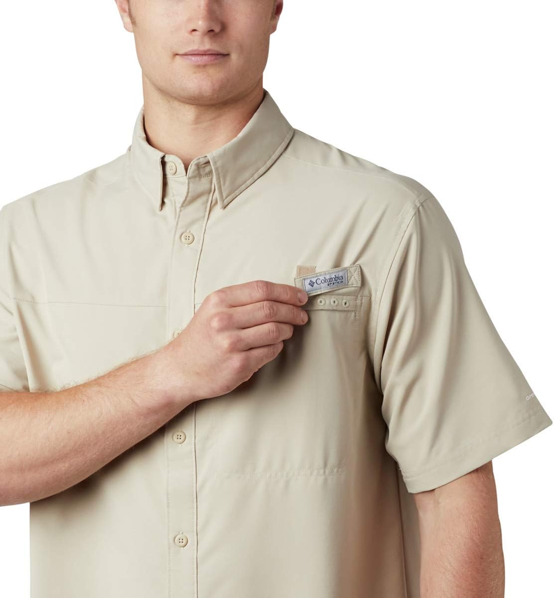 Columbia Mens Grander Marlin Woven SS 