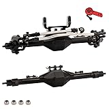 ZXYRC SCX10 CNC Metal Front Rear Straight Complete