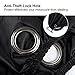 Motorcycle Cover - All Season Waterproof Outdoor Protection - Precision Fit for Tour Bikes, Choppers and Cruisers - Eleloveph Protect Against Dust,Rain,Snow and Sun (XXL-96