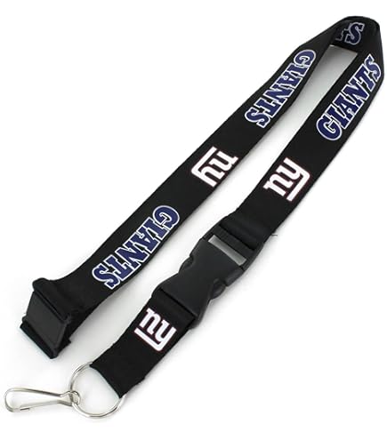 Amazon.com : NFL New York Giants Team Lanyard : Sports Fan Keychains :  Sports & Outdoors