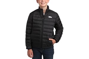 Eddie Bauer Kids' Jacket - CirrusLite Weather Resistant Down Coat for Boys and Girls- Insulated Quilted Bubble Puffer (5-20)