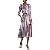 NIC+Zoe Womens Animal Stripe Loren Dress