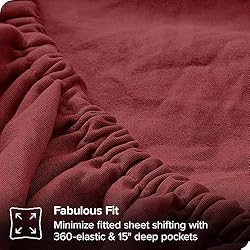 Bare Home Ultra Soft Washed Microfiber 3 Piece
