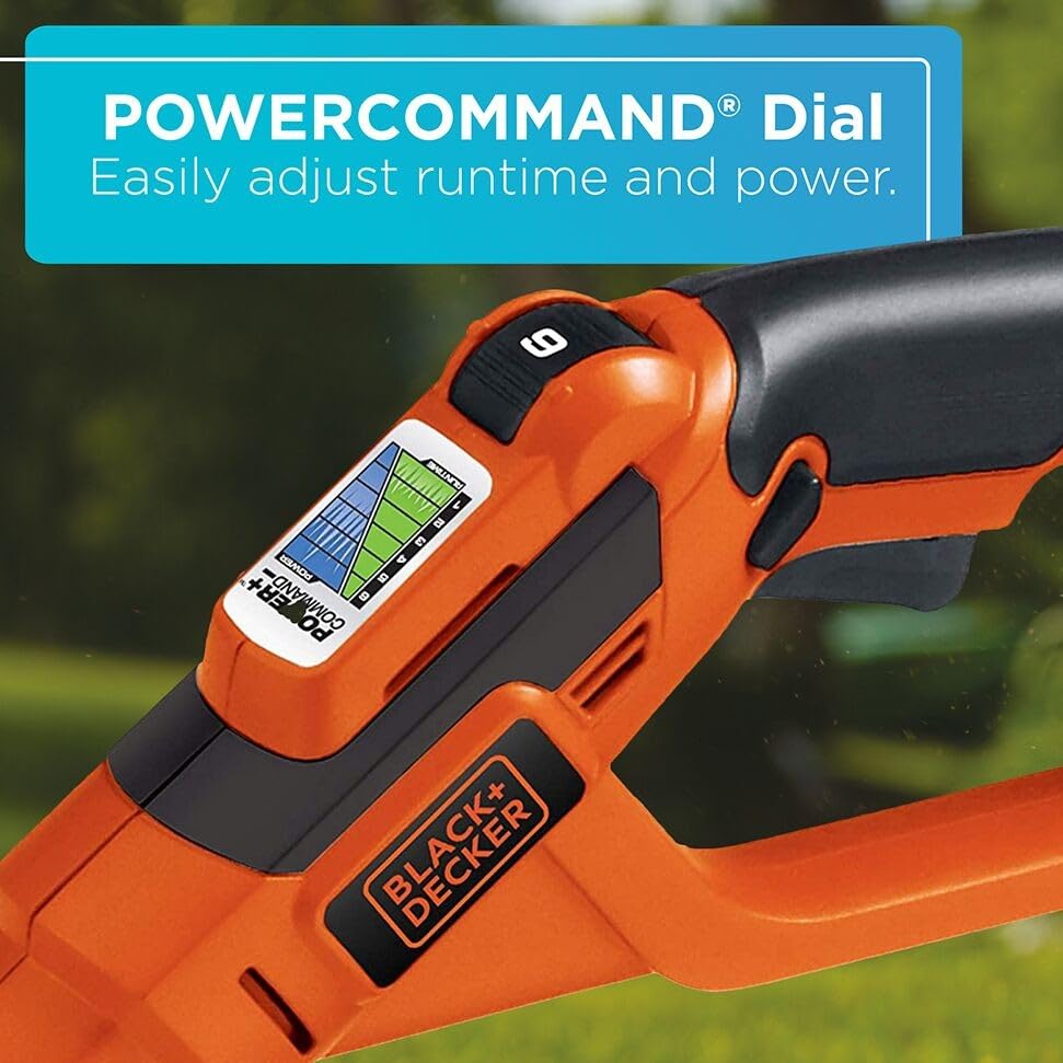 BLACK+DECKER 40V MAX 13 in String Trimmer Edger Cordless with Adjustable Telescoping photo 12