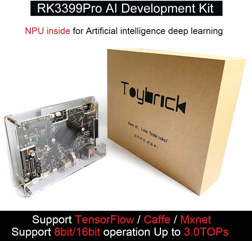 Acceleration Development Kit Toybrick RK3399Pro AI Developer Kit for Artificial Intelligence ...