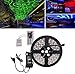 OxyLED OxyMas Waterproof Color Changing RGB 16.4ft Flexible LED Strip Light Kit, SMD5050 300 LEDs & 44 Key IR Remote