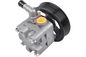 TEKKOAUTO Power Steering Pump & Pulley Replacement for Nissan Altima 2007-2012 Murano Maxima 2009-2014 V6 3.5L 491101AA0A 49110ZX02A 215485