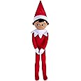 The Elf on the Shelf Plushee Pals Huggable, Red, 27 inches, Scout Elf Plush Toys - Lovable Stuffed Brown Eyed Boy Elf Plush
