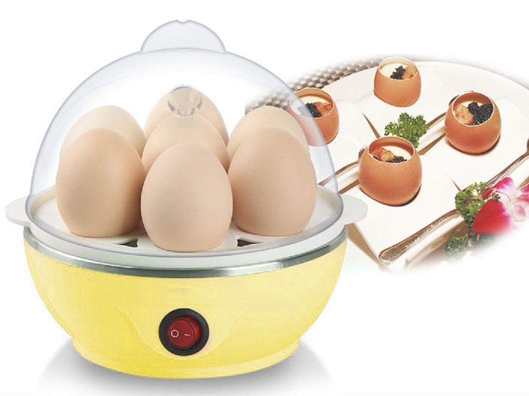 Buy Kawachi Plastic Egg Steamer 1 Litre Yellow Online At Low Prices In India Amazon In