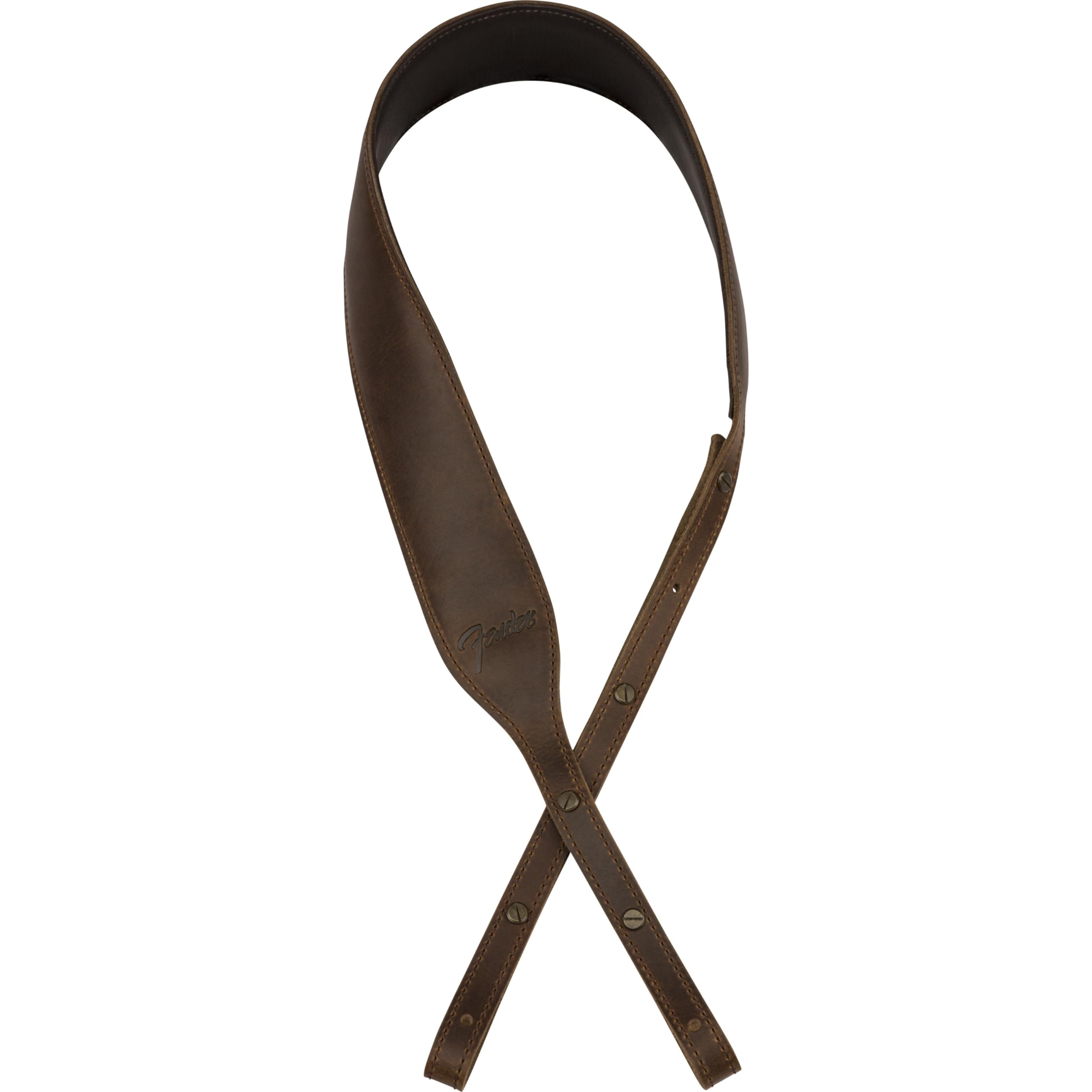 Fender Paramount Banjo LTHR Strap BRN, brown