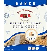 Sami's Bakery Millet &amp; Flax Plain Chips, Pack of 4