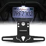 KEMIMOTO UTV License Plate Holder with Light