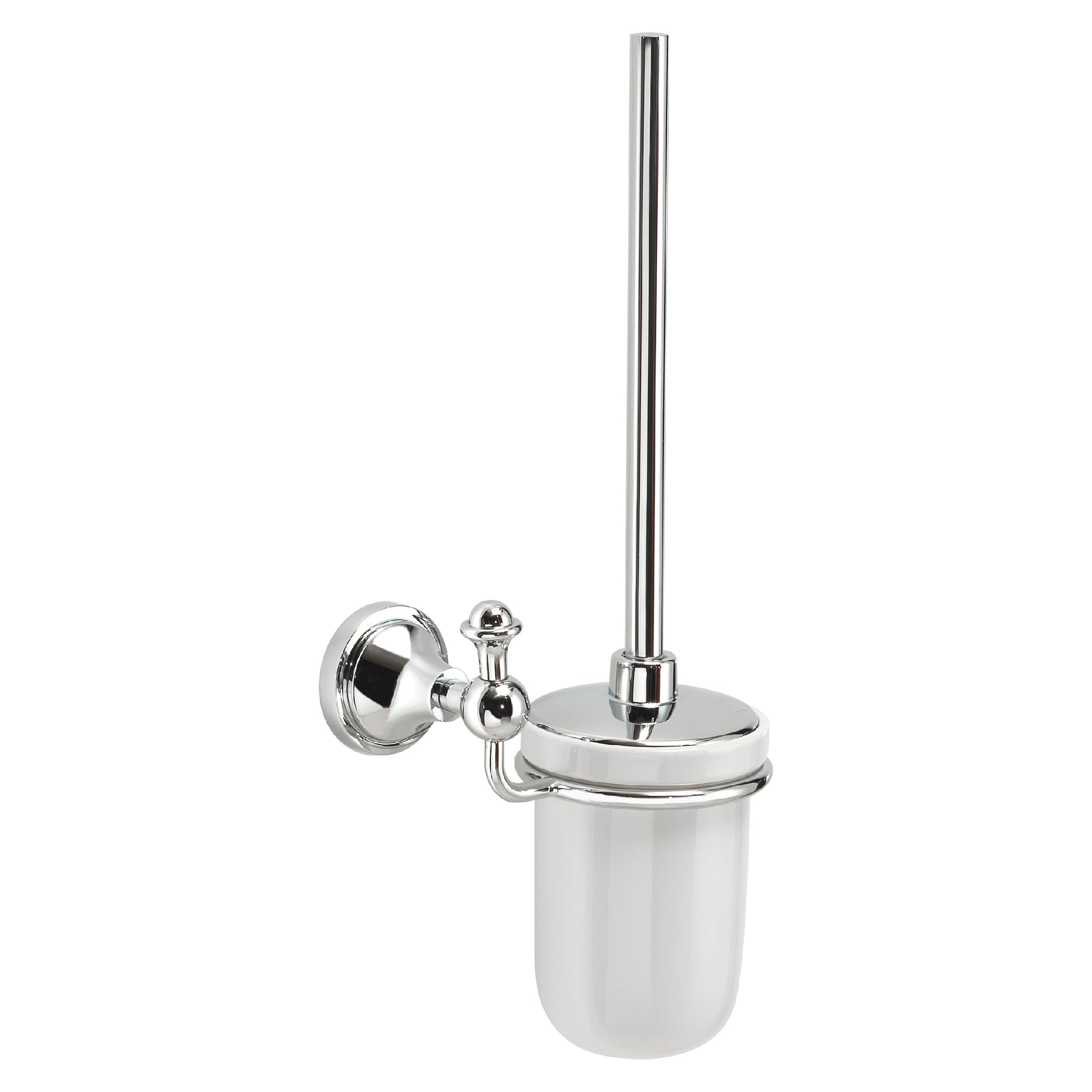 Gedy Nevis Brush, Stainless Steel chromall porcelain, Chrome, 15,5x11,9x40,2cm