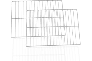 ATGESTORE WB48T10095 Oven Rack Replacement for GE Hotpoint Stove Oven Parts 23.75" x 17.5" Oven Racks GE Profile Spectra XL44 Gas Range Oven Rack Roster Rack-flat Convection Oven Wire Rack Oven Shelf