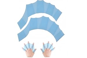 SATONBEYI Swimming Gloves,Swim Gloves,Webbed Gloves for Swimming Swim Fins Swim Gloves Aquatic Fitness Water Resistance for Women Men Kids