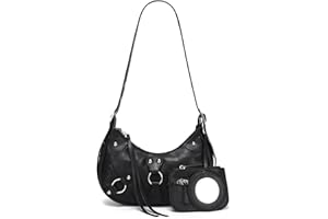 CATMICOO Shoulder Bag Y2K Purse: Cute 90s Punk Underarm Purse