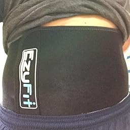 EzyFit Adjustable Waist Trimmer Belt – Stomach Body Wrap ...