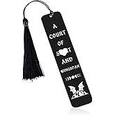 Acotar Merch for Women Men, A Court of Thorns and Roses Merch, Acotar Bookmark Gifts, ACOTAR Merchandise Bookmark, Dark Romance Bookmarks, Fantasy Bookmarks for Reading Women Men Bookworm Book Lovers