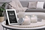 Fabian Clarke London Silver Plated Photo Frame 6x4 Satin Tarnish Protected view 5