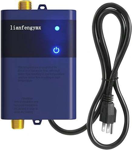 Chauffe-eau électrique Instantané Sans Réservoir Pour Douche Et évier – Économique Et Compact, Classe A++