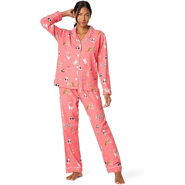 Amazon.com: P.J. Salvage Women's Flannel PJ Pants, Candy Cane Baby
