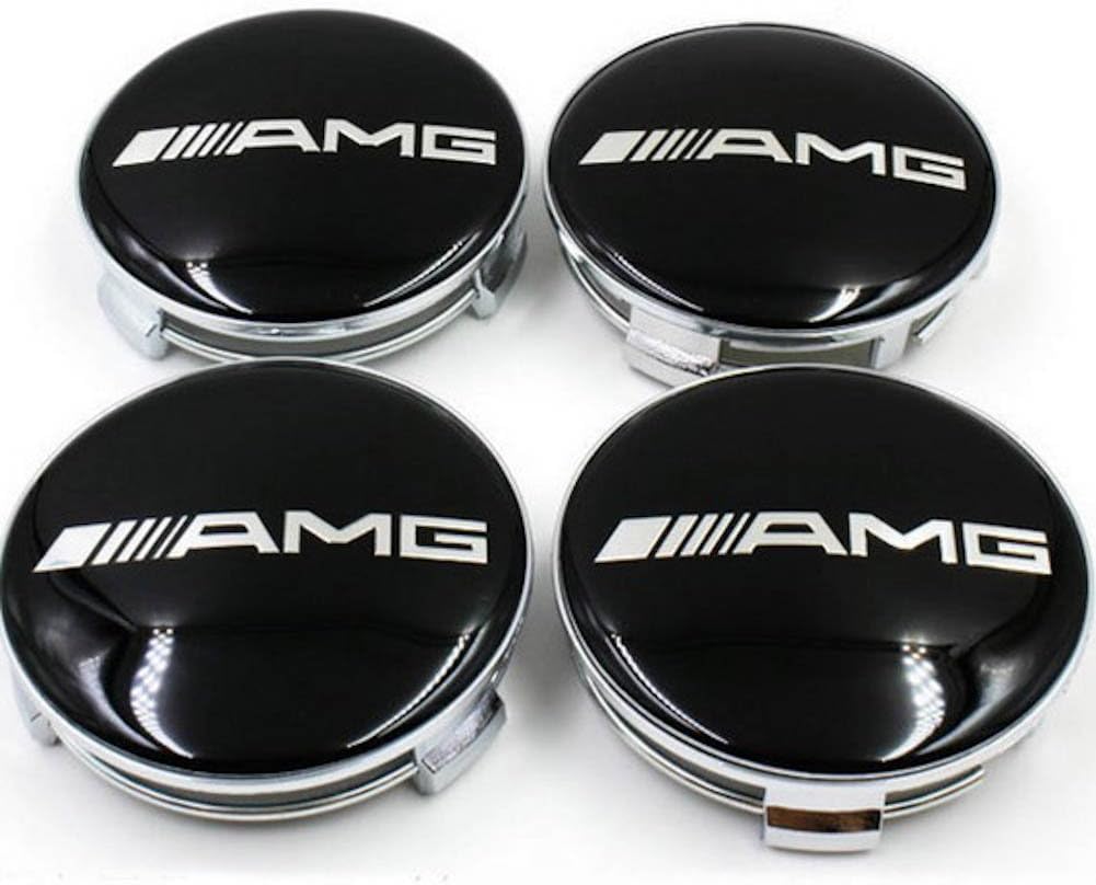 4×75Mm Wheel Center Caps Hub Cover Emblem Badge