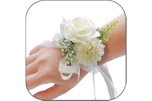 Wrist Corsage Bracelets Prom Flower Wrist Corsage Wedding Gifts Flower Bracelet Bride Wristband Bracelets for Wedding Bride B