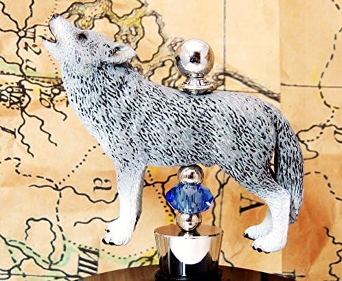 Howling Wolf Wine Stoppers Barware Wild Animals