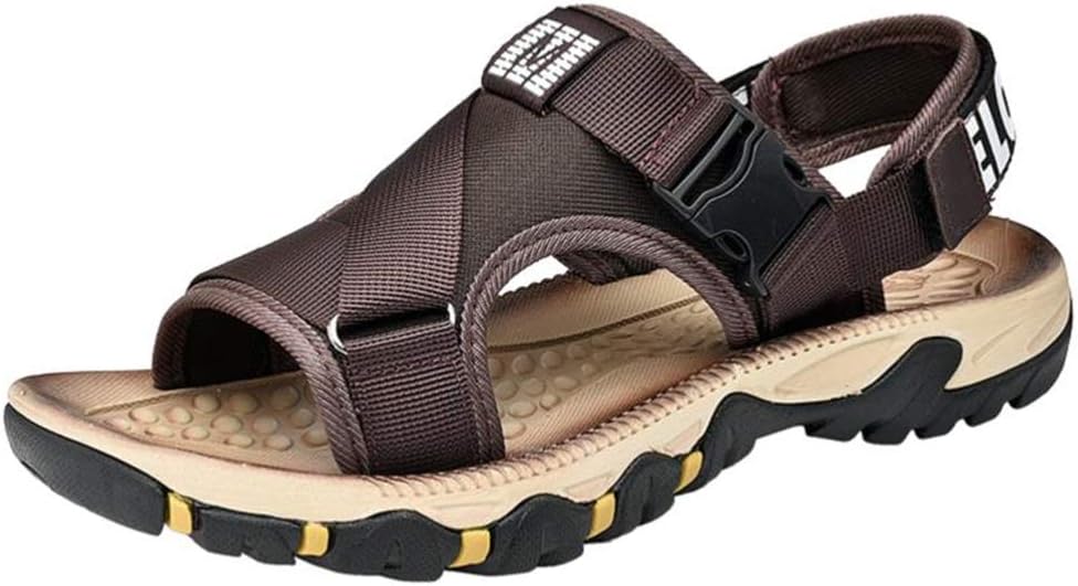 Men's Sandals Fashion Roman Beach Sandals Lightweight Flat Casual Slippers