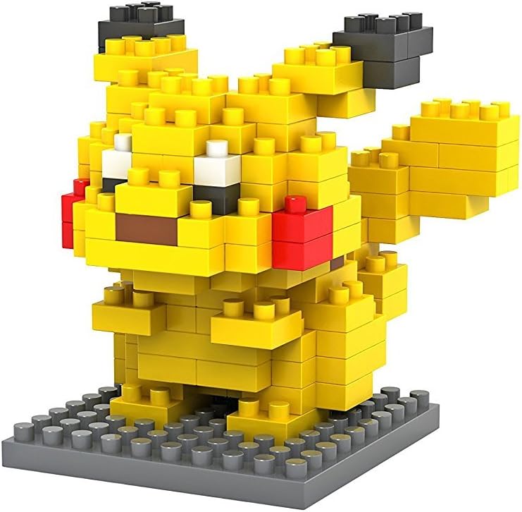 LNO Pokemon Figures Model Toys Pikachu Building Blocks kids toys