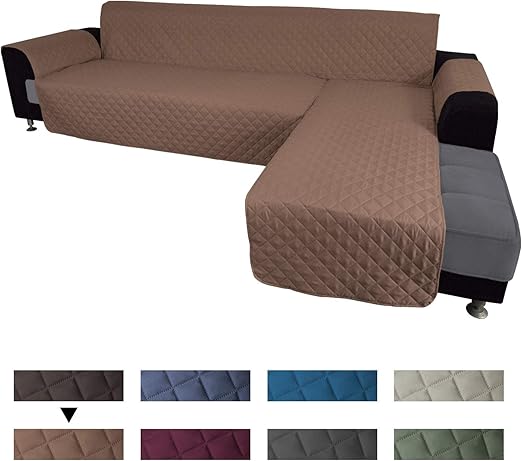 Amazon Com Easy Going Sofa Slipcover L Shape Sofa Cover Sectional