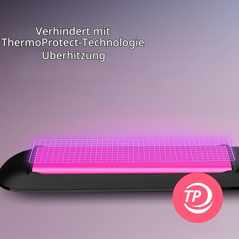 - BHS375/00 - Haarglätter Essential/Technologie mit Thermoprotect Platten aus Keramik / Keratin