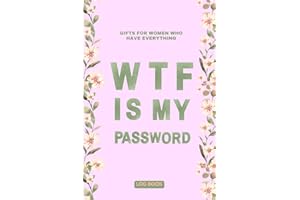Gifts For Women Who Have Everything: Password Book With Alphabetical Tabs For Internet Account Login Information