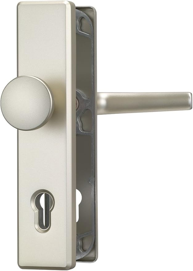 Abus Tur Schutzbeschlag Hls214 F2 Neusilber Amazon De Baumarkt