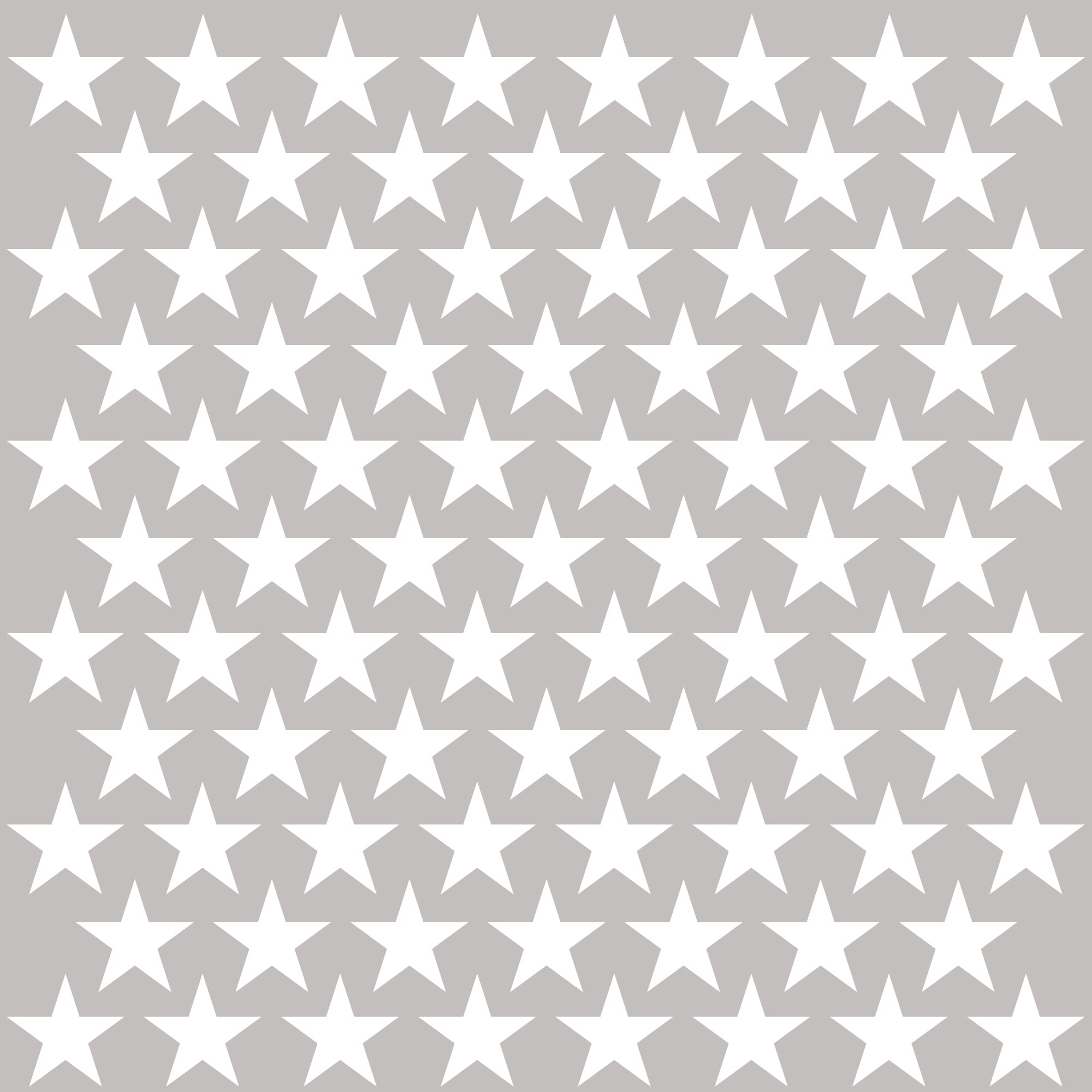 PREMYO Set of 70 Star Wall Stickers Kids - Nursery Decor Easy to Apply - Decals for Bedrooms for Girls Boys White