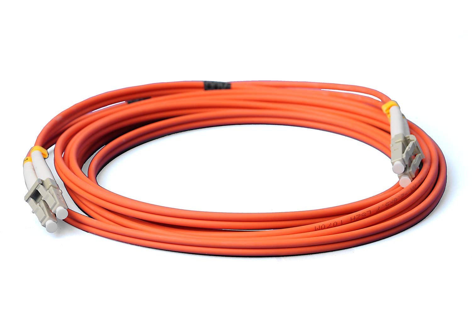 Fibre Optic Cable - 10 Metres OM2 LC to LC Male Duplex 50/125 Patch Cable - 10m Fibre Optic Cable