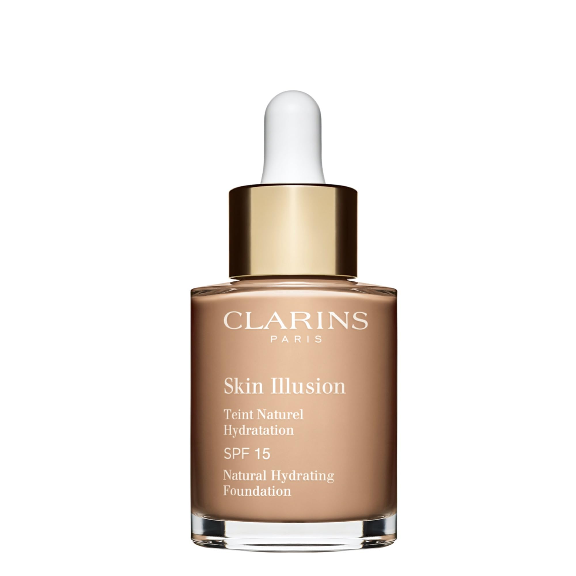 Clarins Skin Illusion Foundation with red jania extract SPF15 108W 30ml — image 1