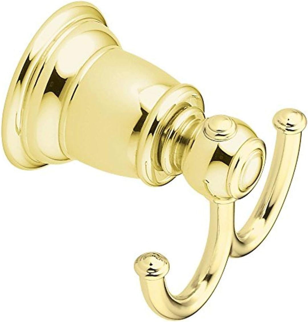Moen YB5403ORB Kingsley Double Robe Hook, Oil Rubbed Bronze - Bath Towel Hooks - 
