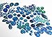 400 Pcs of Assorted Pearl Finish, Irridescent Flat Back Tear Drop Beads Cabochons Assorted Sizes 4mm-18mm