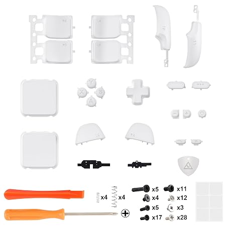 Steam Deck Replacement Buttons Matte Black Snes Style Custom DY ABXY