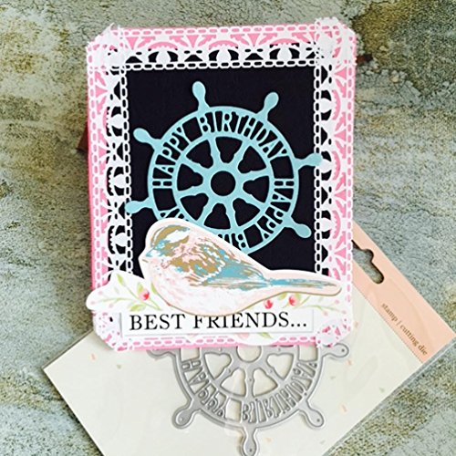 Highpot Metal Cutting Dies Stencils For DIY Scrapbooking Photo Album Paper Crafts Decoration for Christmas Card Gift (M)