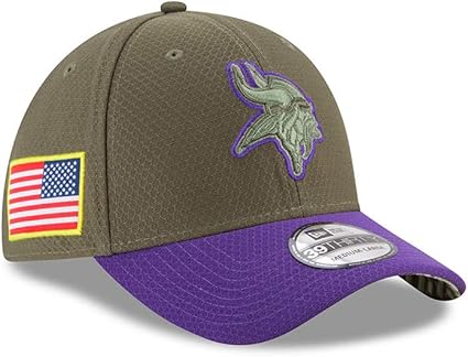 salute to service vikings hat