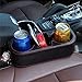 Geekercity Portable Leather Cover Car Cup Holder Automobile Vehiche Seat Wedge Organizer Cell Mobile Phone Holder Drinks Holder Glove Box Car Accessories - Easy to Install