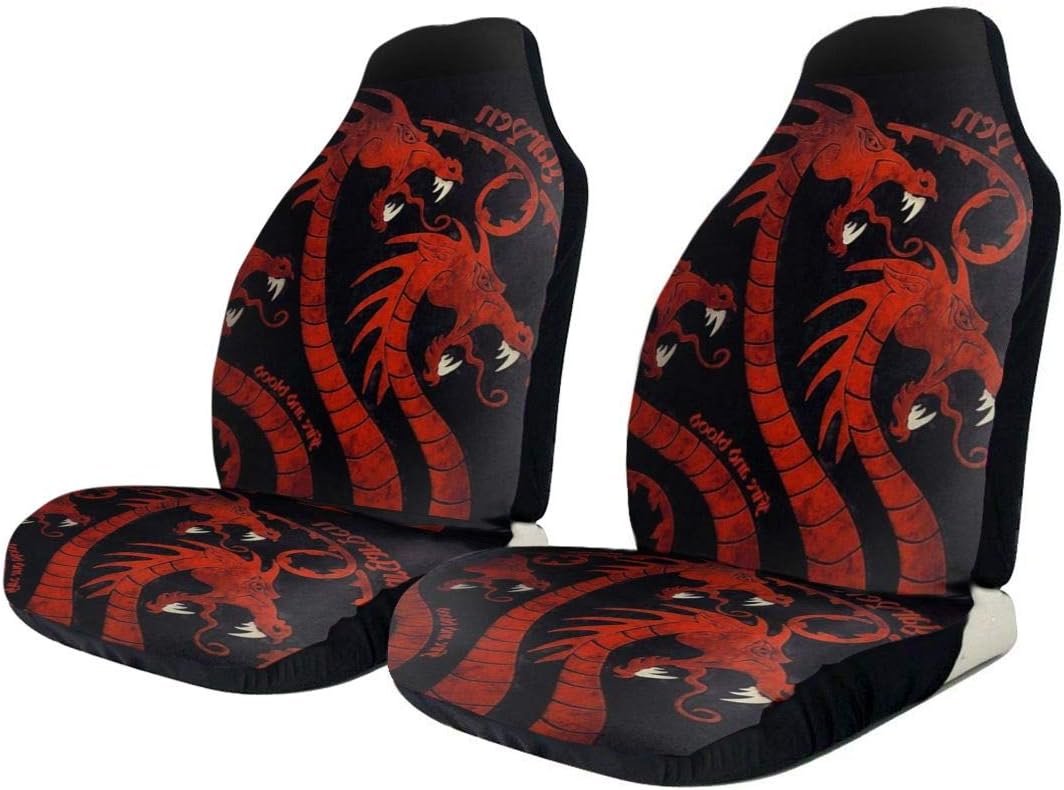 Xingalways Game of Thrones Car Seat Covers Set of Front
