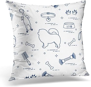 Amazon Com Emvency Throw Pillow Covers Case Pattern Of Silhouette