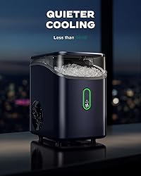 Nugget Ice Maker Countertop, Pebble Ice Maker with