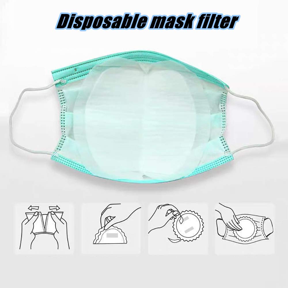 Replace The Filter, The Nose Filter Device Health and Safety Effective Filter Device Filter Out Pollution 30pcs