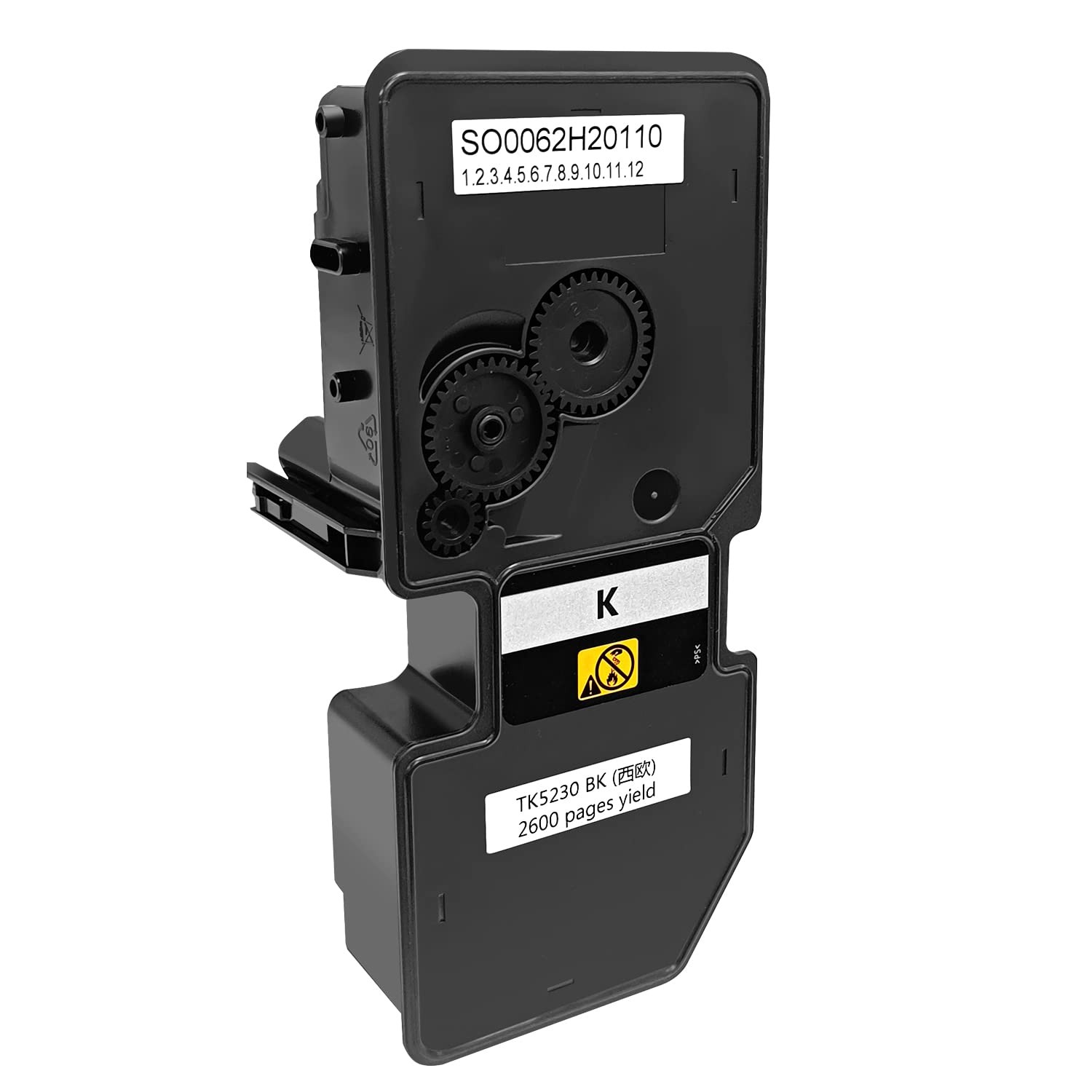 ASEKER Compatible Toner Cartridge TK5230 TK-5230 for Kyocera Ecosys M5521cdn M5521cdw P5021 P5021cdn P5021cdw Printers, 2600 Pages，TK5230K （ Black, 1-Pack ）