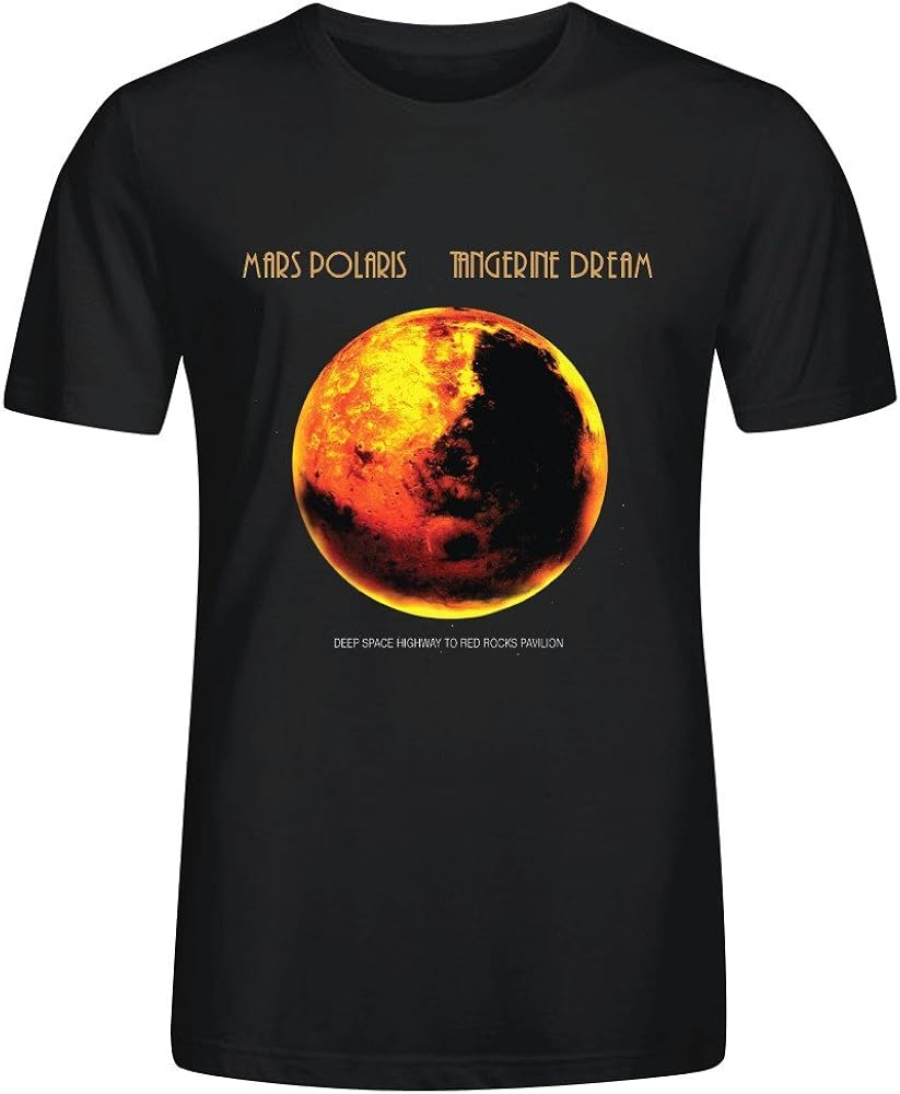 Tangerine Dream Mars Polaris Cool Mens T-Shirt Crew Neck